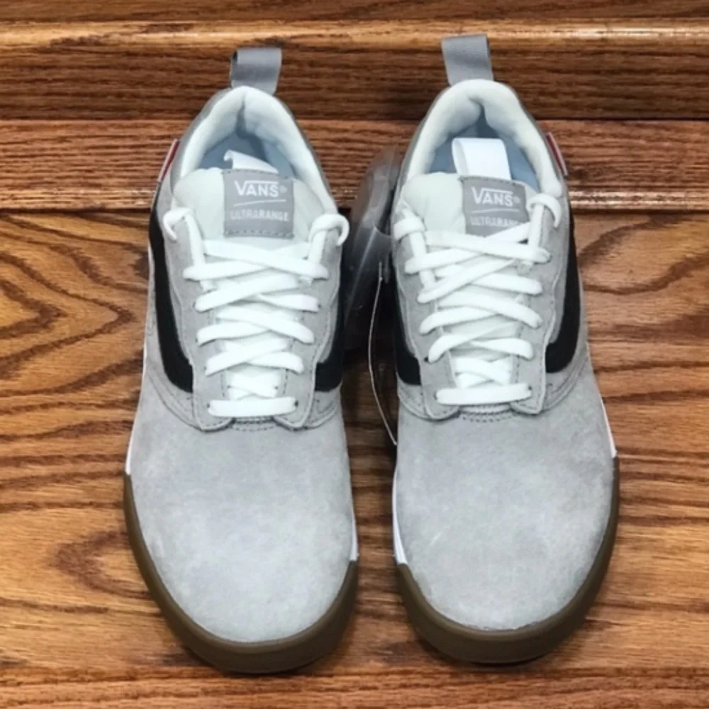 Vans UltraRange Pro Dr Drizzle White Grey Suede Skate Shoes VN0A3DOSLUY Mens 6.5 - Picture 5 of 7